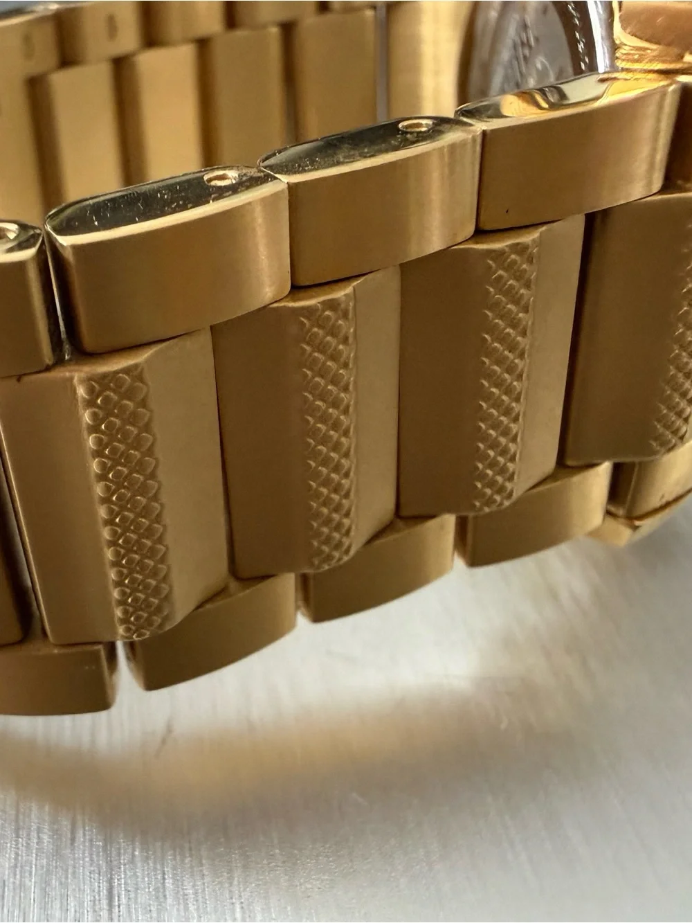 Invicta Gold and Silver-Tone Watch Caseback